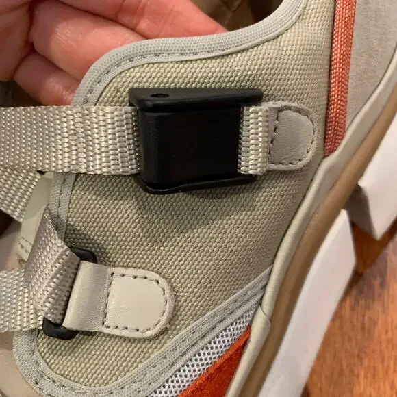 Chloe Sonnie Low Top Women's Sneaker | Tan Orange | Size EU 39/US 9 - Picture 10 of 14